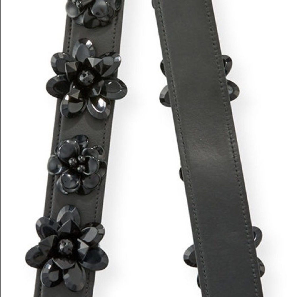 Prada♥️NEW♥️Flower Charm leather strap For handbag - Picture 6 of 8